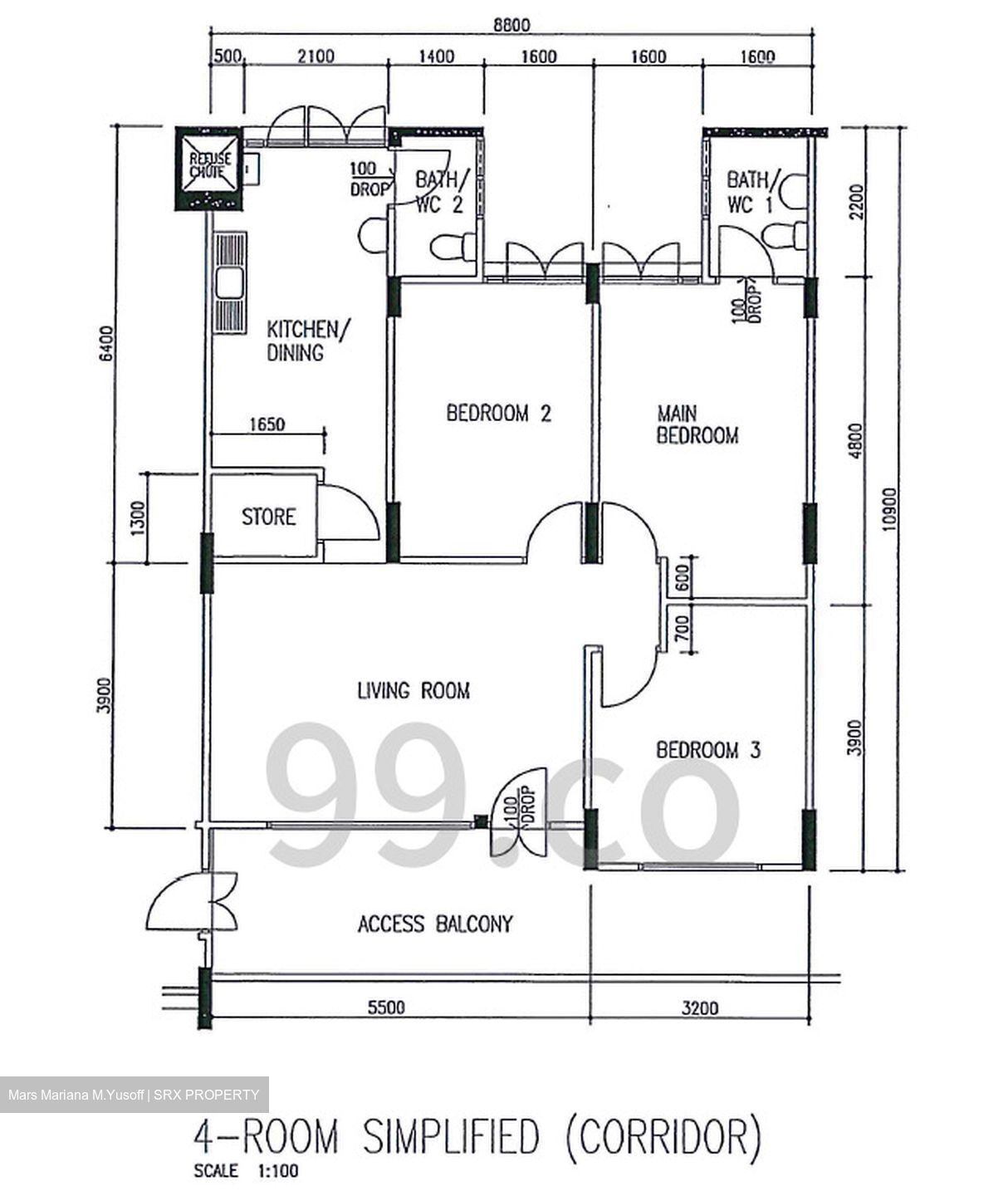 Blk 642 Yishun Street 61 (Yishun), HDB 4 Rooms #617601571